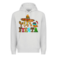 Dove Grey let's fiesta Premium Hoodie - AdoDesignShop