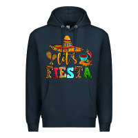 Navy let's fiesta Premium Hoodie - AdoDesignShop