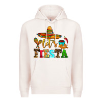 Pale Pink let's fiesta Premium Hoodie - AdoDesignShop