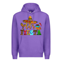 Purple let's fiesta Premium Hoodie - AdoDesignShop