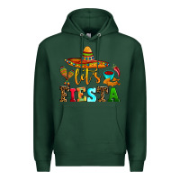 Sports Green let's fiesta Premium Hoodie - AdoDesignShop