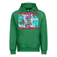Emerald auntie leopard turquoise Urban Hoodie - JahusDesignShop