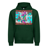 Foreset Green auntie leopard turquoise Urban Hoodie - JahusDesignShop