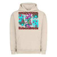 Pigment French Oak auntie leopard turquoise Urban Hoodie - JahusDesignShop