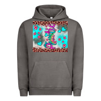 Pigment Tornado auntie leopard turquoise Urban Hoodie - JahusDesignShop