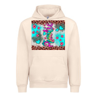 Sandshell auntie leopard turquoise Urban Hoodie - JahusDesignShop