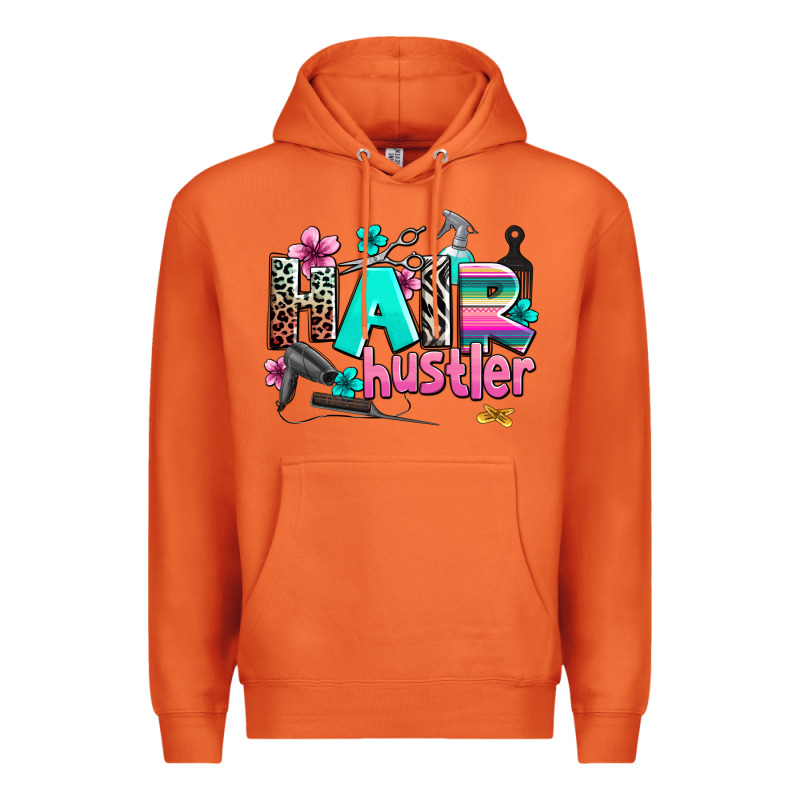 Hair Hustler Premium Hoodie by AdoDesignShop | Teevron