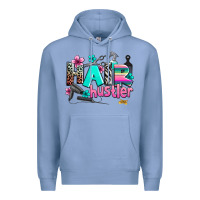 Colony Blue hair hustler Premium Hoodie - AdoDesignShop