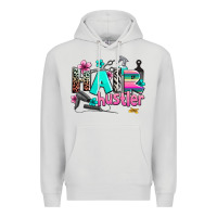Dove Grey hair hustler Premium Hoodie - AdoDesignShop