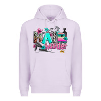 Lilac hair hustler Premium Hoodie - AdoDesignShop