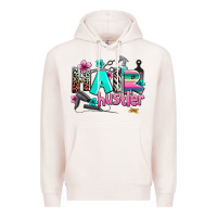 Pale Pink hair hustler Premium Hoodie - AdoDesignShop