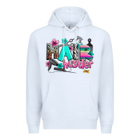 White hair hustler Premium Hoodie - AdoDesignShop