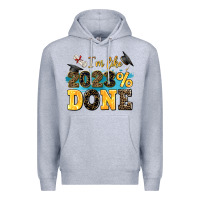 Heather Grey i m like 2023 done Premium Hoodie - AdoDesignShop