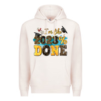 Pale Pink i m like 2023 done Premium Hoodie - AdoDesignShop