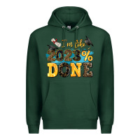 Sports Green i m like 2023 done Premium Hoodie - AdoDesignShop