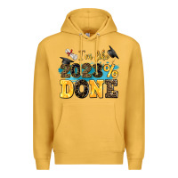Mustard i m like 2023 done Premium Hoodie - AdoDesignShop