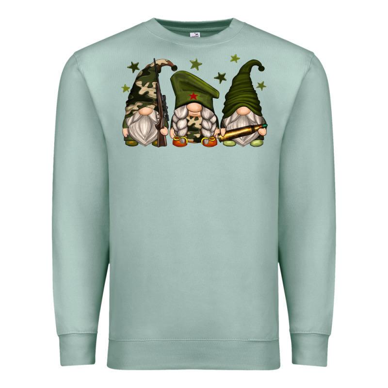 Army Gnomes Premium Sweatshirt by Zillion Design Studio | Teevron