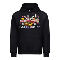 Black happy easter trucks Urban Hoodie - AdoDesignShop