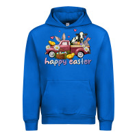 Cobalt happy easter trucks Urban Hoodie - AdoDesignShop