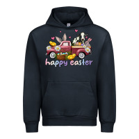 Navy happy easter trucks Urban Hoodie - AdoDesignShop