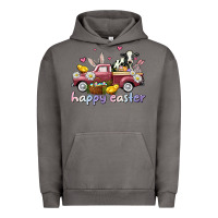 Pigment Tornado happy easter trucks Urban Hoodie - AdoDesignShop