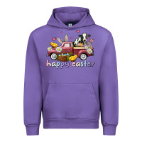 Tulip happy easter trucks Urban Hoodie - AdoDesignShop