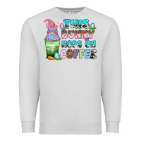 Dove Grey this bunny hops on coffee Premium Sweatshirt - Zillion Design Studio