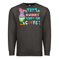 Smoke this bunny hops on coffee Premium Sweatshirt - Zillion Design Studio