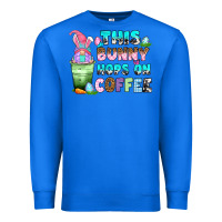 True Royal this bunny hops on coffee Premium Sweatshirt - Zillion Design Studio