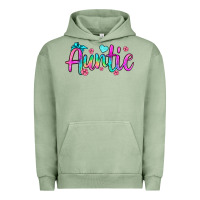 Pigment Oil Green auntie Urban Hoodie - JahusDesignShop
