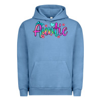 Pigment Pebble Blue auntie Urban Hoodie - JahusDesignShop