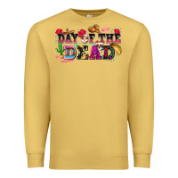 Antique Gold day of the dead Premium Sweatshirt - texasbilliewilder