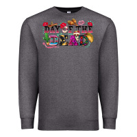 Charcoal Heather day of the dead Premium Sweatshirt - texasbilliewilder