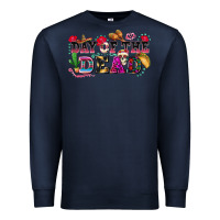 Navy day of the dead Premium Sweatshirt - texasbilliewilder