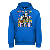 Cobalt happy easter heifer's Urban Hoodie - AdoDesignShop