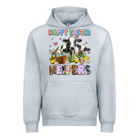 Heather Grey happy easter heifer's Urban Hoodie - AdoDesignShop