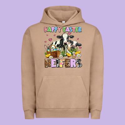 Happy Easter Heifer's Urban Hoodie Designed By Adodesignshop