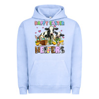 Pigment Grape Ice happy easter heifer's Urban Hoodie - AdoDesignShop