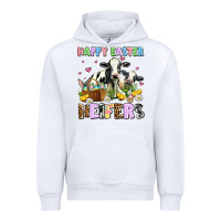 White happy easter heifer's Urban Hoodie - AdoDesignShop