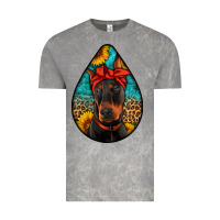 Cloud Rock doberman Vintage Tee - Artiststas