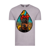 Vintage Zinc doberman Vintage Tee - Artiststas