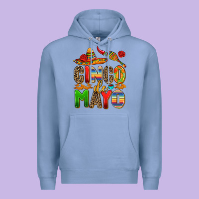 Cinco De Mayo Premium Hoodie Designed By Adodesignshop