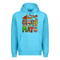Ocean Blue cinco de mayo Premium Hoodie - AdoDesignShop