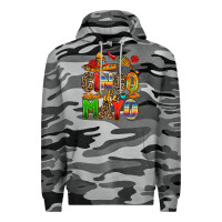 Slate Camo cinco de mayo Premium Hoodie - AdoDesignShop