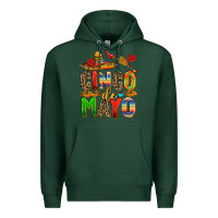 Sports Green cinco de mayo Premium Hoodie - AdoDesignShop