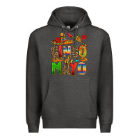 Charcoal Heather cinco de mayo Premium Hoodie - AdoDesignShop
