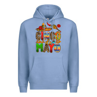 Colony Blue cinco de mayo Premium Hoodie - AdoDesignShop