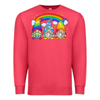 Cardinal rainbow gnomes Premium Sweatshirt - Zillion Design Studio