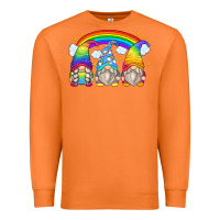 Carrot rainbow gnomes Premium Sweatshirt - Zillion Design Studio