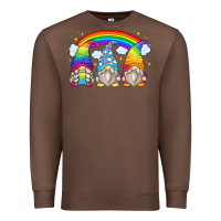 Chestnut rainbow gnomes Premium Sweatshirt - Zillion Design Studio